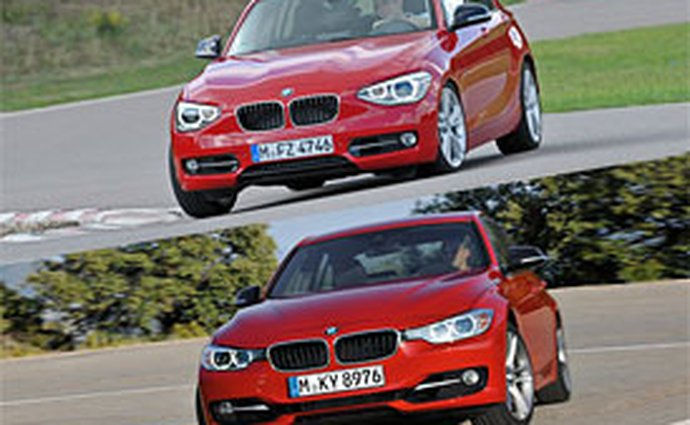 BMW 1 vs. BMW 3: Designový duel