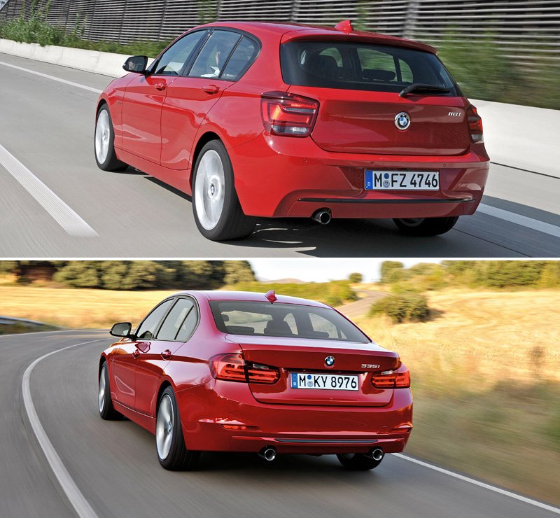 BMW 1 vs. BMW 3