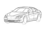 BMW Gran Coupé: Podoba čtyřdveřové šestky stvrzena patentem