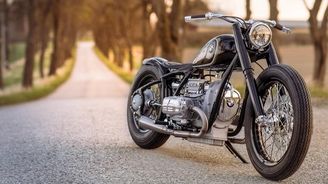 Retro koncept motocyklu BMW R 5 Hommage dostal kompresor