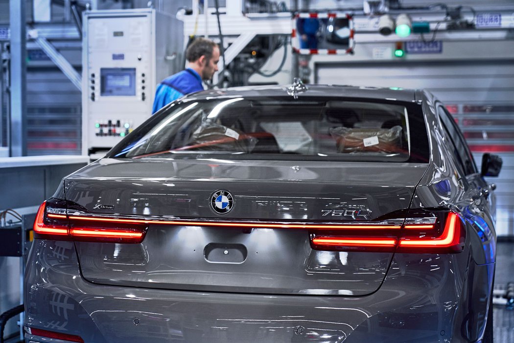 Výroba BMW řady 7