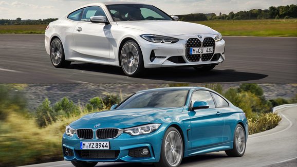 Porovnejte nové BMW řady 4 s&nbsp;jeho předchůdcem. Jak moc se nová generace změnila?