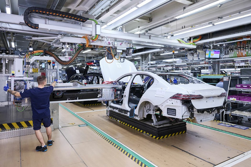 Výroba BMW řady 5