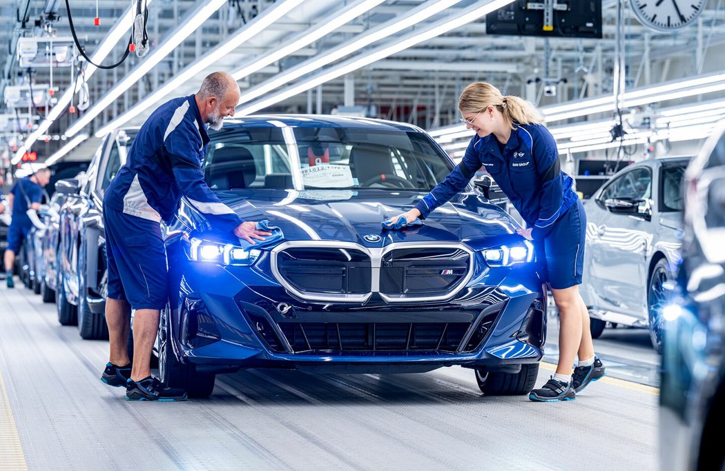 Výroba BMW řady 5