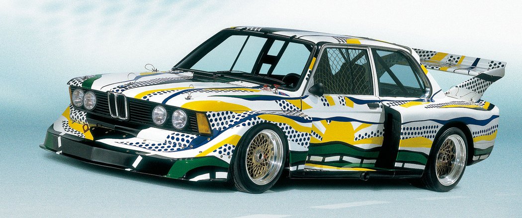 Roy Lichtenstein, Art Car, 1977 - BMW 320i group 5 závodní verze