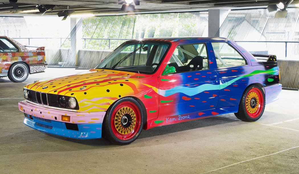 Ken Done, BMW Art Car, 1989 - BMW M3 group A závodní verze