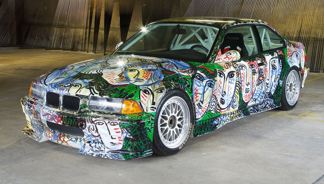 Sandro Chia, BMW Art Car, 1992 - BMW 3, závodní prototyp