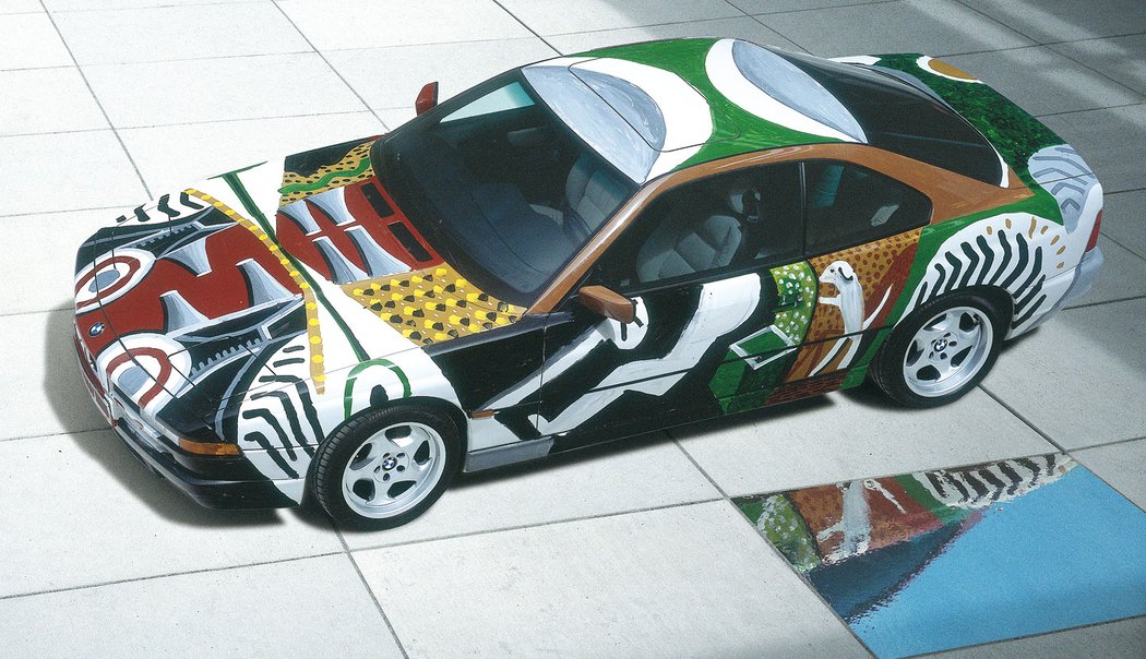 David Hockney, Art Car, 1995 - BMW 850 CSi