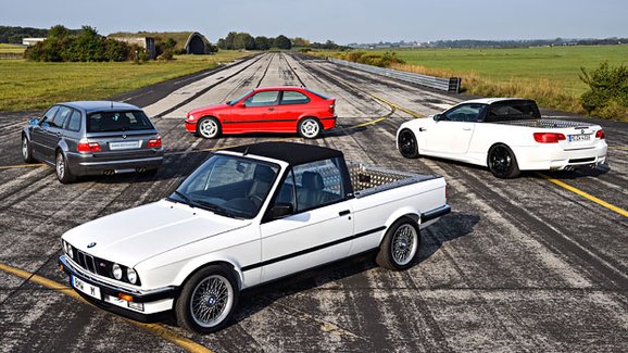Čtveřice prototypů BMW M3: Vznikly pick-upy, hatchback i kombi