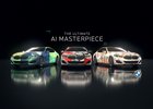 BMW představilo novou generaci Art Cars, vytvořila je umělá inteligence