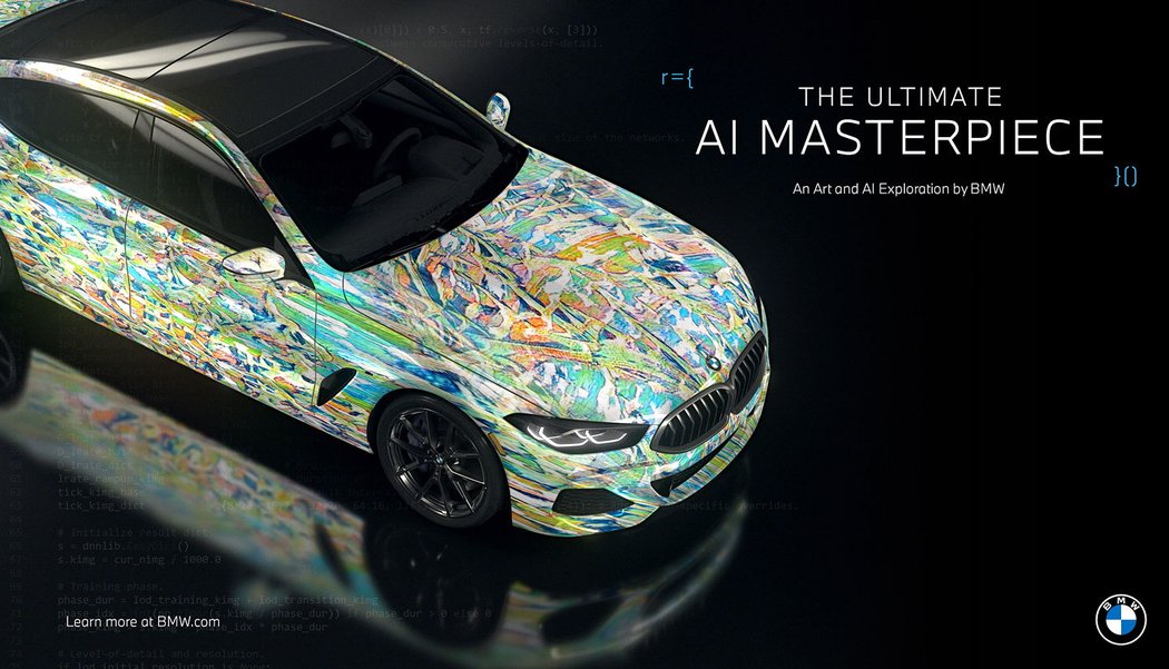 BMW The Ultimate AI Masterpiece (Kyungah Ham)