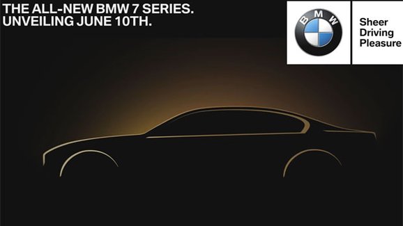 Šesté BMW řady 7 odhaluje zadní svítilny, představí se 10. června (video)