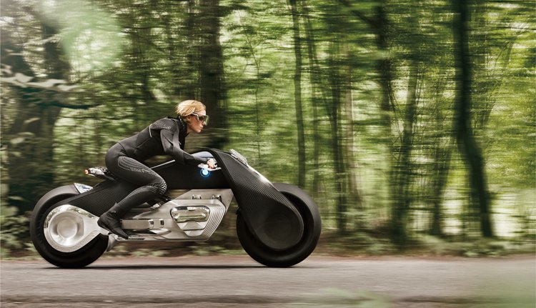 Vize budoucnosti BMW: Motorka, ze které nespadnete