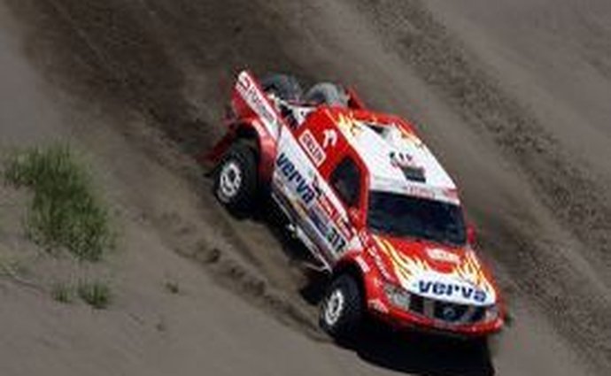 Rallye Dakar 2009 (7. etapa): Macháčkovi se nedařilo, kamióny měly pauzu