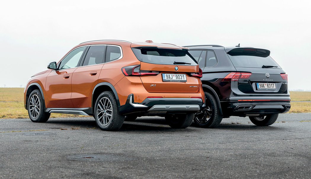 BMW X1 xDrive23d 7AT vs. Volkswagen Tiguan 2.0 TDI 4Motion DSG7