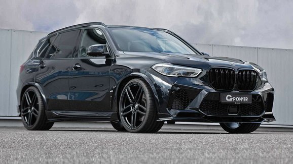 Výhružně vypadající BMW X5 M dostalo vyšší výkon a body kit od G-Power