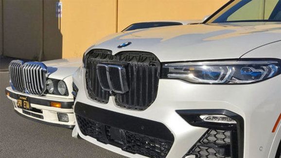 Jak by obří ledvinky z X7 slušely starému BMW E30?