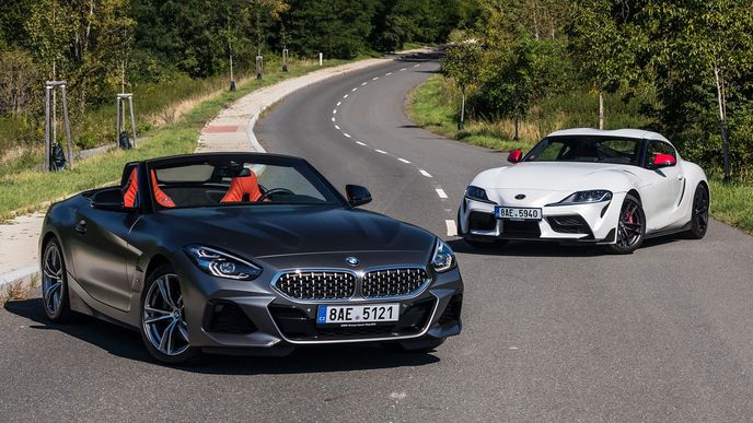 BMW Z4 Sdrive20i vs. Toyota GR Supra 2.0 BMW Z4 Sdrive20i vs. Toyota GR Supra 2.0