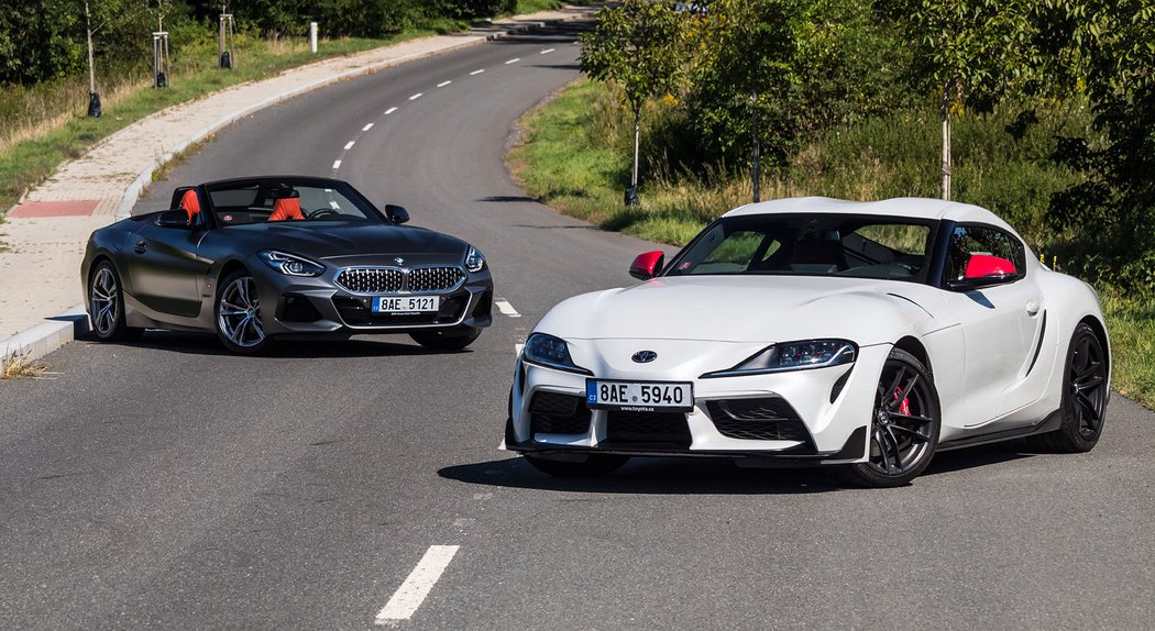 BMW Z4 Sdrive20i vs. Toyota GR Supra 2.0