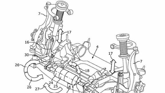 BMW si patentovalo zavěšení kol, které vyrábí elektřinu