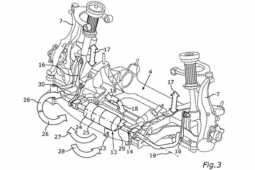 BMW si patentovalo zavěšení kol, které vyrábí elektřinu