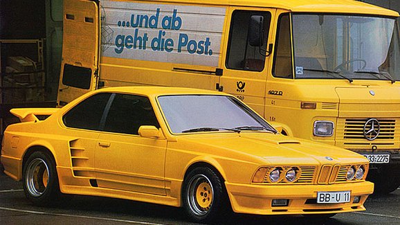 Žluté Husajnovo BMW 635 CSi od Gembally má pohnutý a záhadný osud