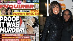Umírající dcera Whitney Houston: Její fotky na smrtelné posteli prodávají za miliony!