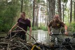 Ochránci přírody opravili poničenou bobří hráz u Nýřan na Plzeňsku.