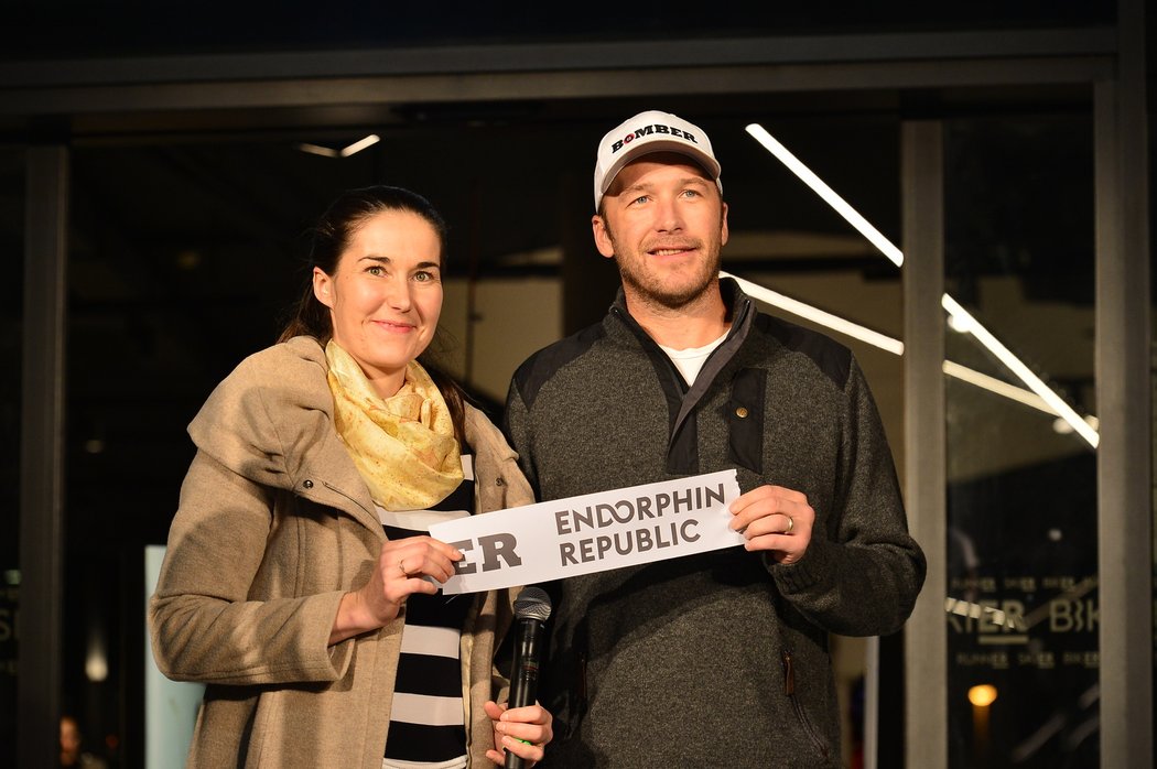 Bode Miller a Šárka Strachová