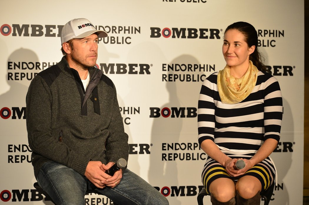 Bode Miller a Šárka Strachová