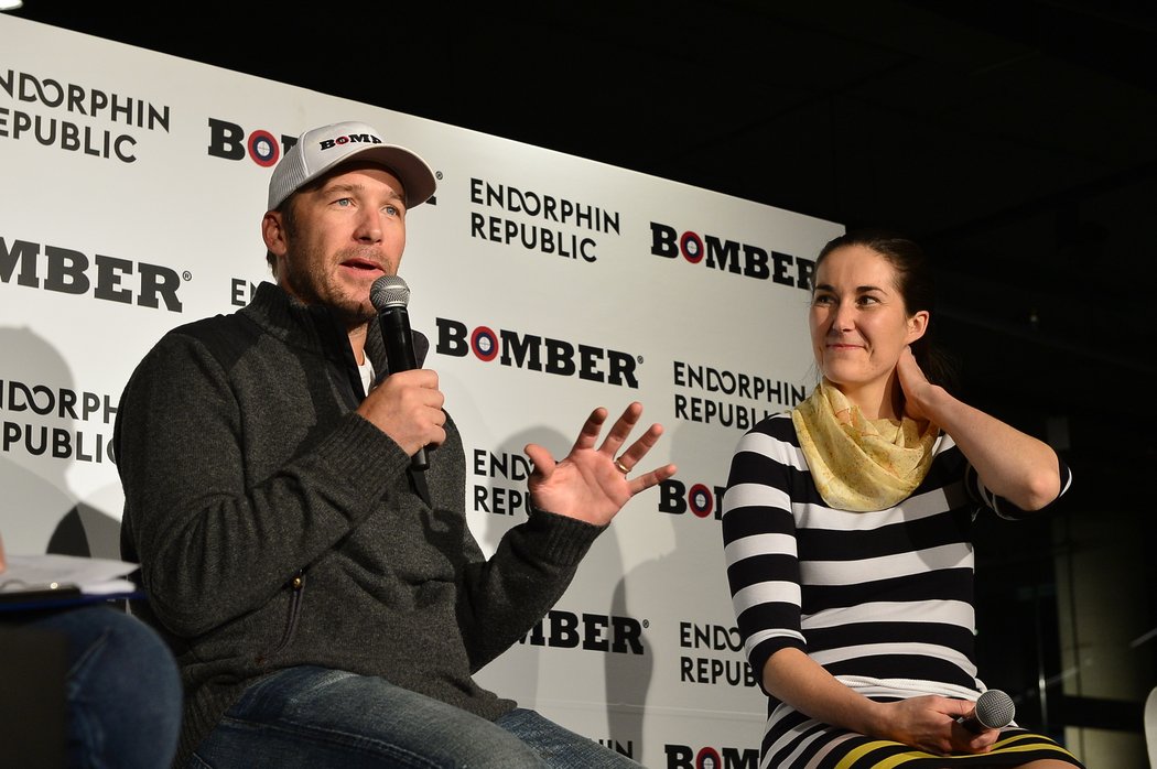 Bode Miller a Šárka Strachová