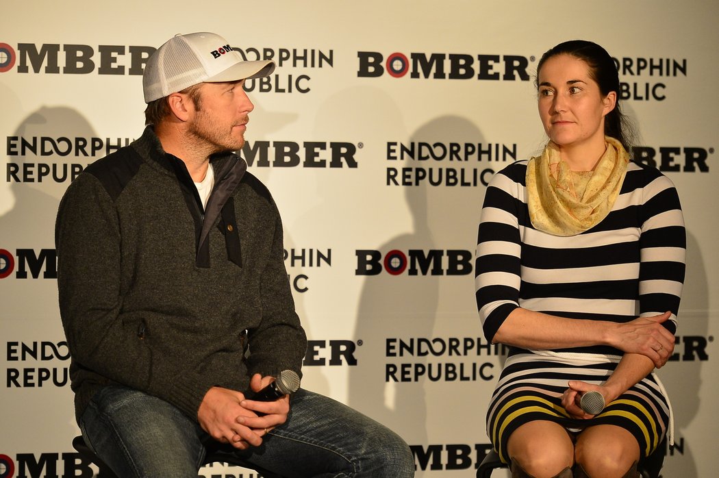 Bode Miller a Šárka Strachová