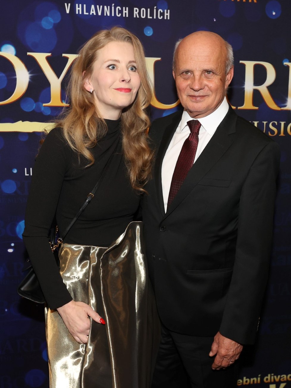 Premiéra muzikálu Bodyguard: Michal Horáček a MIchaela Horáčková