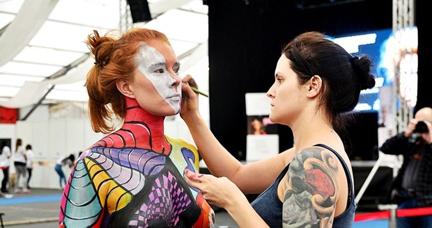 Bodypainting od těch nejlepších z Čech i zahraničí