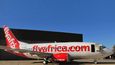Boeing 737-500 zimbabwských aerolinek Fly Africa