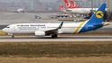 Boeing 737-800 společnosti Ukraine International Airlines, který se zřítil u Teheránu, zachycený  loni v Istanbulu