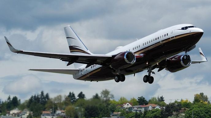 Boeing 737 BBJ (ilustrační foto)