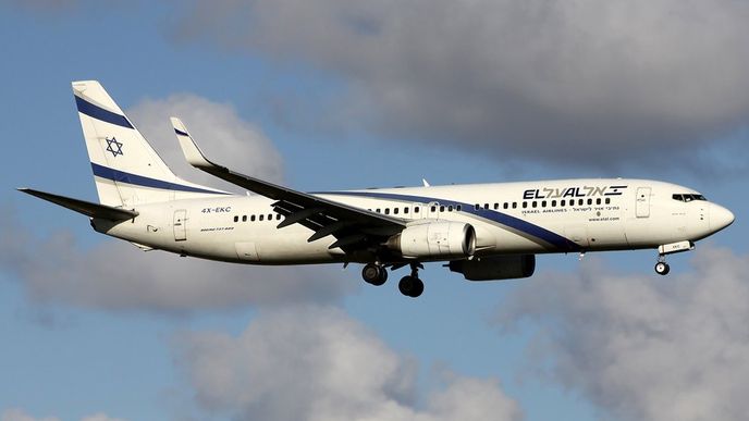 Boeing 737 izraelského národního dopravce El Al