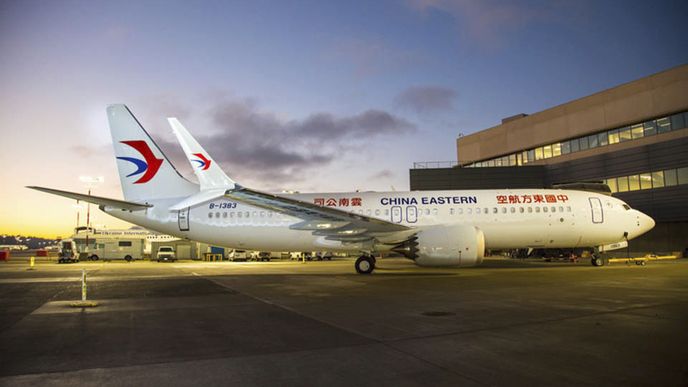 Čínské aerolinky musely uzemnit všechny své letouny Boeing 737 MAX 8