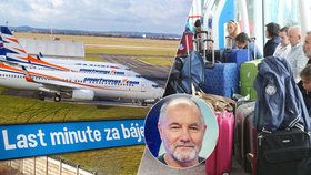 Jan Papež pro Blesk o problémech, které dovolenkářům způsobí uzemněné Boeingy 737 Max 8.