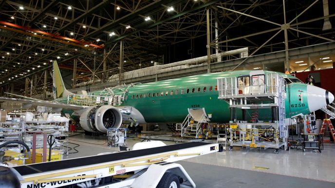 Výroba Boeingu 737 MAX