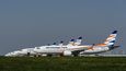 Boeingy 737 MAX Smartwings zatím stojí na letišti v Praze