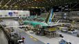 Výroba letounů Boeing 737 MAX