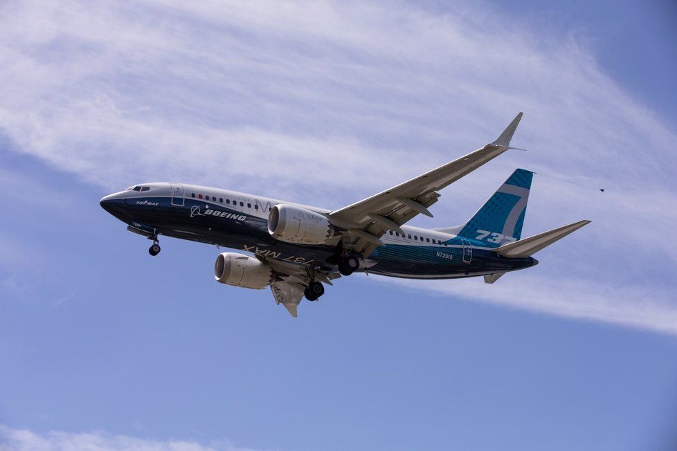 Boeing 737 MAX absolvoval v USA nové testy (29. 6. 2020).