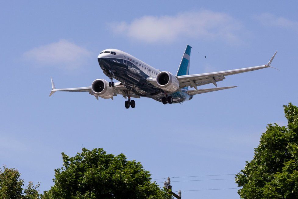 Boeing 737 MAX absolvoval v USA nové testy (29. 6. 2020)