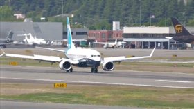 Boeing 737 MAX absolvoval v USA nové testy (29. 6. 2020)