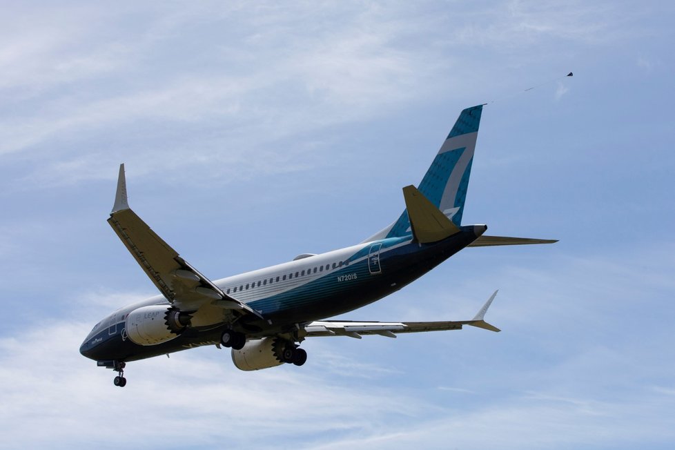 Boeing 737 MAX absolvoval v USA nové testy (29. 6. 2020)