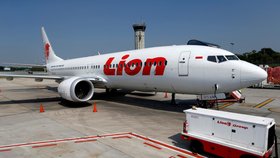 Letoun Boeing 737 MAX indonéské společnosti Lion Air.