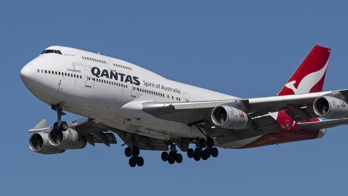 Boeing 747-400 aerolinek Quantas