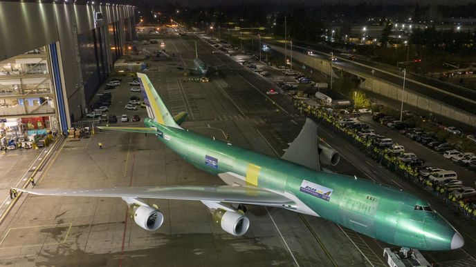 Vůbec poslední Boeing 747 vyjíždí z výrobní linky